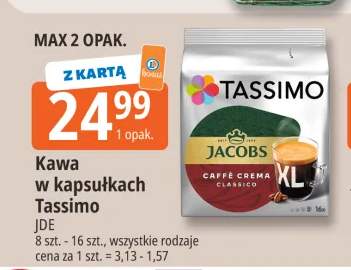 Kawa w kapsułkach Tassimo Jacobs