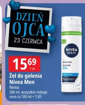 Żel do golenia Nivea Men Sensitive