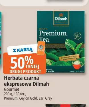 Herbata czarna ekspresowa Dilmah Earl Grey +2 warianty