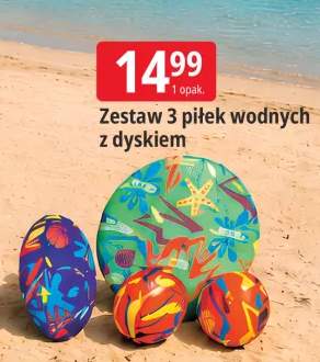 Zestaw 3 piłek wodnych z dyskiem