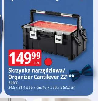 Organizer Keter Cantilever 22" +1 wariant