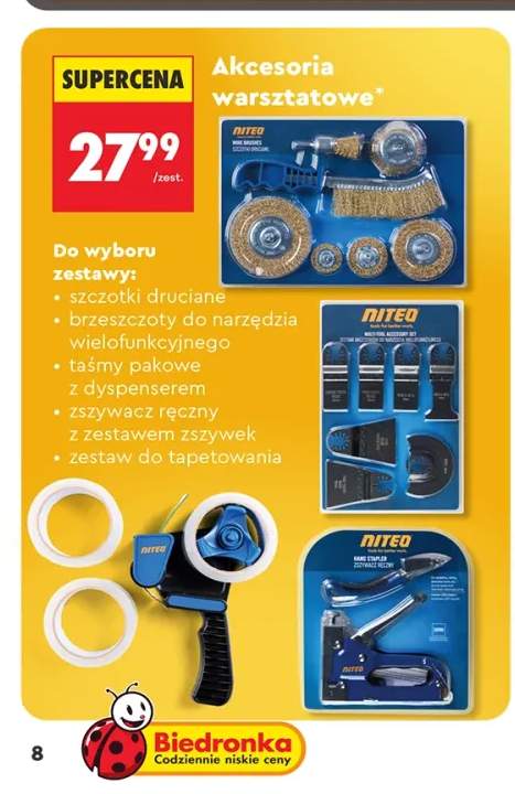 Szczotki druciane NITEO +4 warianty