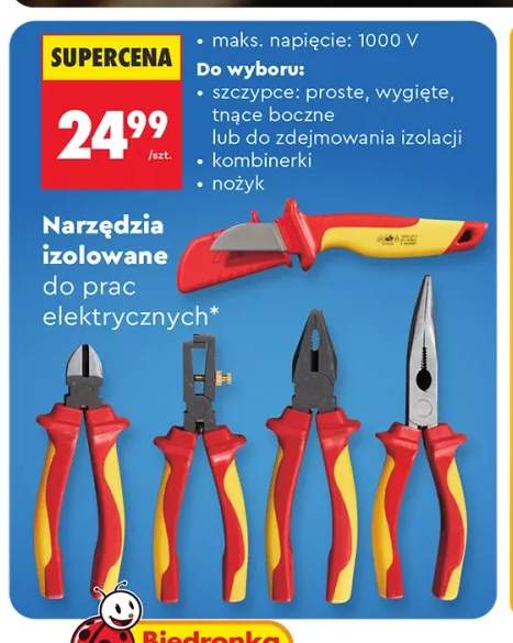 Szczypce tnące boczne izolowane NITEO +5 wariantów