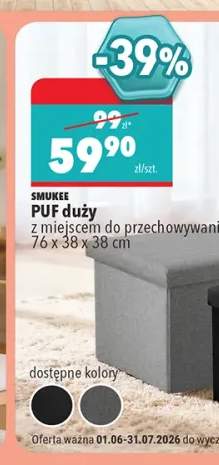 Puf duży Smukee