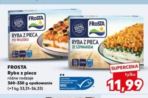 Ryba z pieca po włosku Frosta +1 wariant
