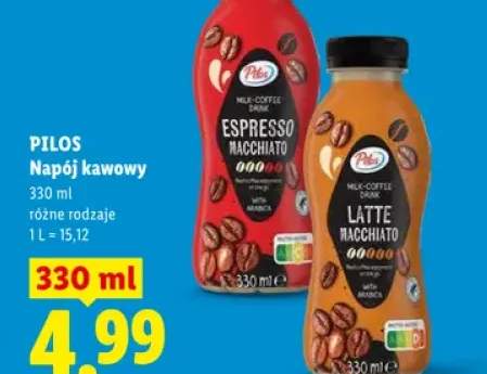 Napój kawowy Espresso Macchiato Pilos +1 wariant