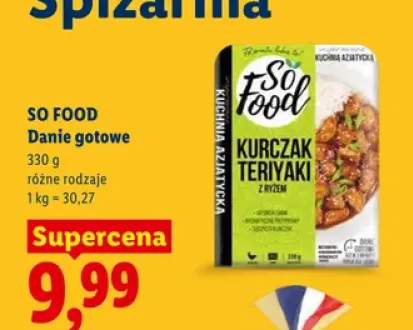 Danie gotowe SO FOOD