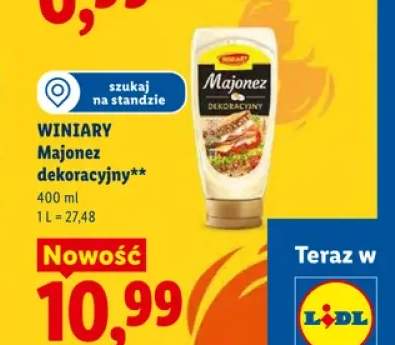 Majonez dekoracyjny Winiary
