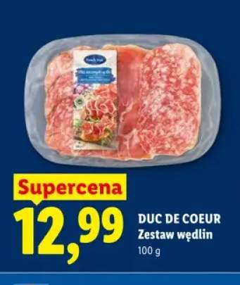 Zestaw wędlin Duc De Coeur
