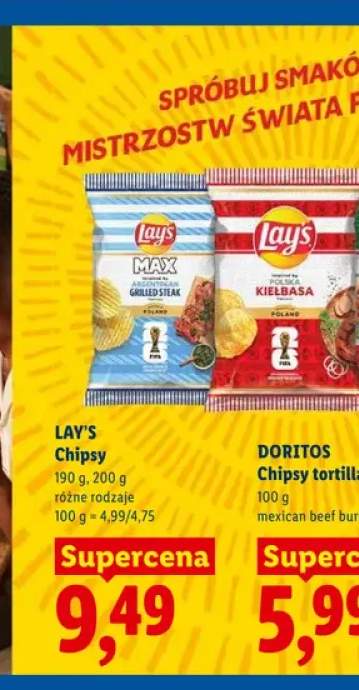 Chipsy Lay's Max Argentinian Grilled Steak +1 wariant