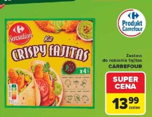 Zestaw do robienia fajitas Sensation Kit Crispy Fajitas