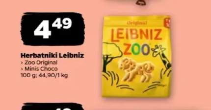 Herbatniki Leibniz Zoo Original +1 wariant