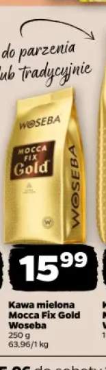 Kawa mielona Mocca Fix Gold Woseba