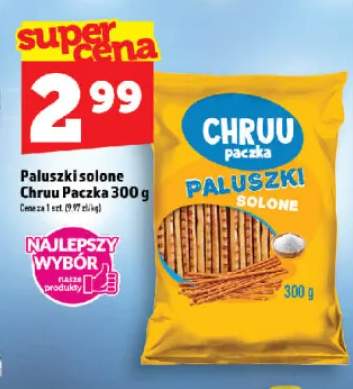 Paluszki solone Chruu Paczka