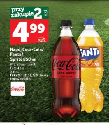 Napój Coca-Cola +2 warianty