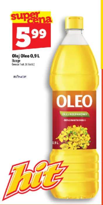 Olej rzepakowy Oleo