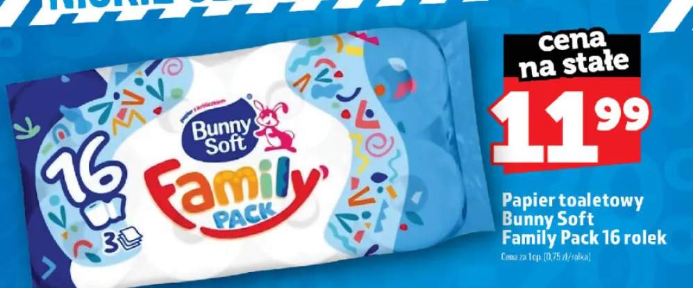 Papier toaletowy Bunny Soft Family Pack