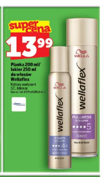 Pianka do włosów Wella Wellaflex +1 wariant