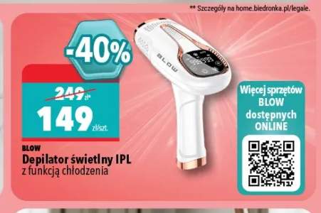 Depilator świetlny IPL Blow