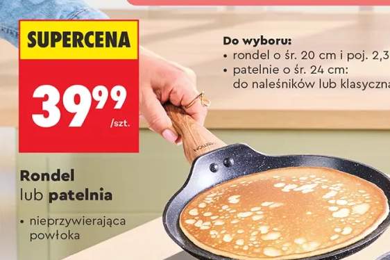 Patelnia do naleśników Ambition śr. 24 cm