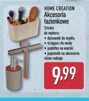 Akcesoria łazienkowe Home Creation