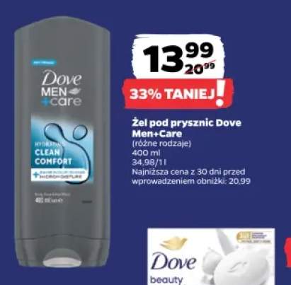Żel pod prysznic Dove Men+Care