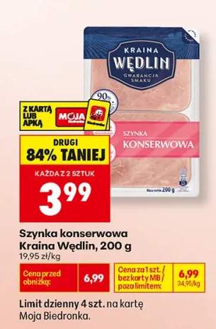 Szynka konserwowa Kraina Wędlin