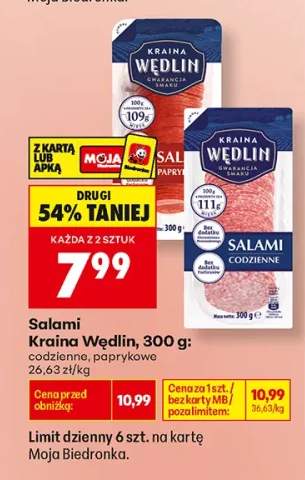 Salami codzienne Kraina Wędlin +1 wariant