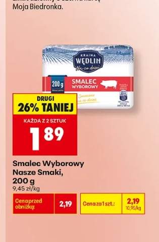 Smalec Wyborowy Nasze Smaki