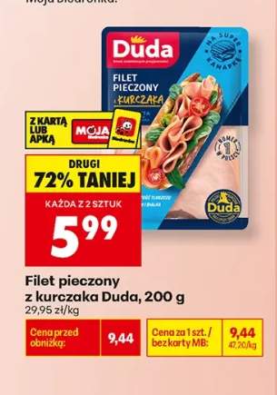 Filet pieczony z kurczaka Duda