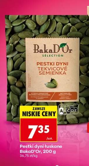 Pestki dyni łuskane BakaD'Or Selection