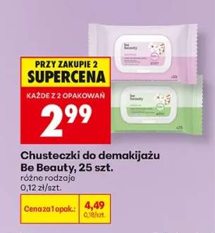 Chusteczki do demakijażu Be Beauty Sensitive +1 wariant