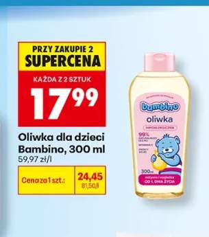 Oliwka dla dzieci Bambino