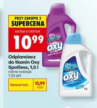 Odplamiacz do tkanin Oxy Spotless