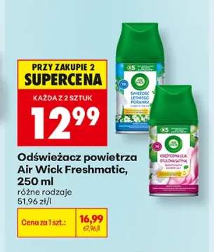 Odświeżacz powietrza Air Wick Freshmatic Świeżość Letniego Poranka +1 wariant