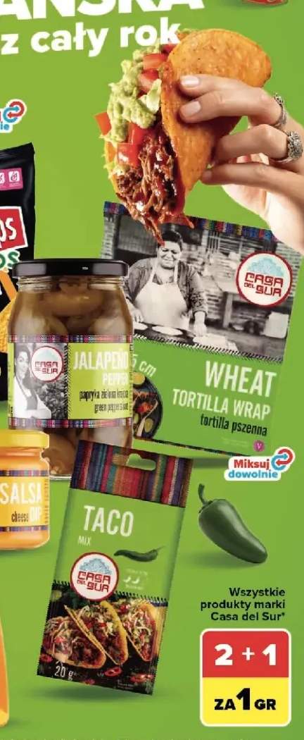 Papryka Jalapeno zielona krojona Casa del Sur +4 warianty
