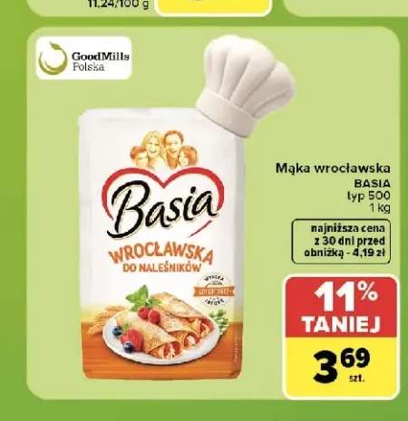 Mąka wrocławska Basia typ 500