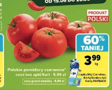 Pomidory czerwone polskie