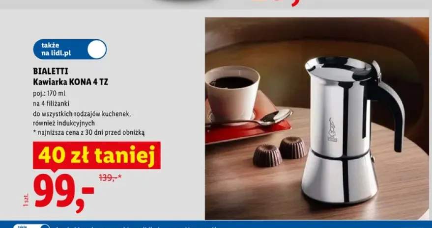 Kawiarka Bialetti KONA 4 TZ