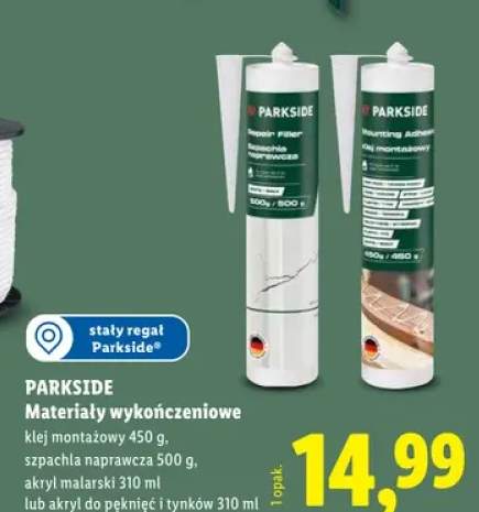 Klej montażowy Parkside +3 warianty