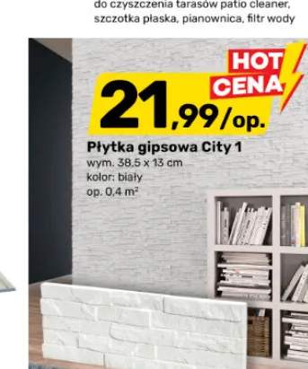 Płytka gipsowa City 1