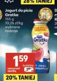 Jogurt do picia Gratka