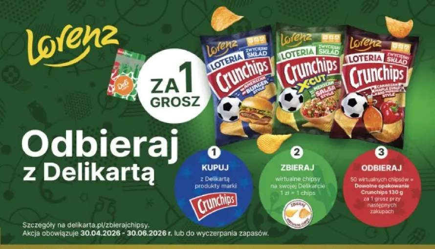 Chipsy Crunchips American Burger Style +2 warianty