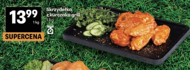 Skrzydełka z kurczaka grill