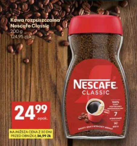 Kawa rozpuszczalna Nescafe Classic
