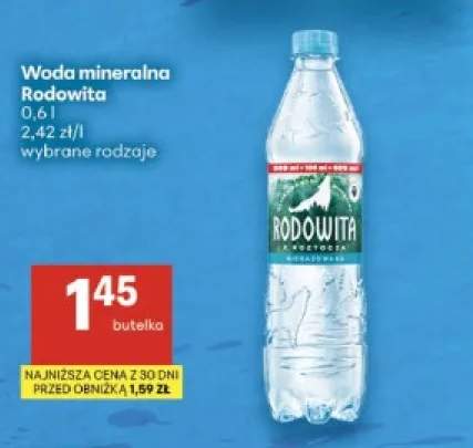 Woda mineralna Rodowita