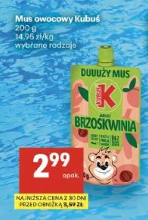 Mus owocowy Kubuś
