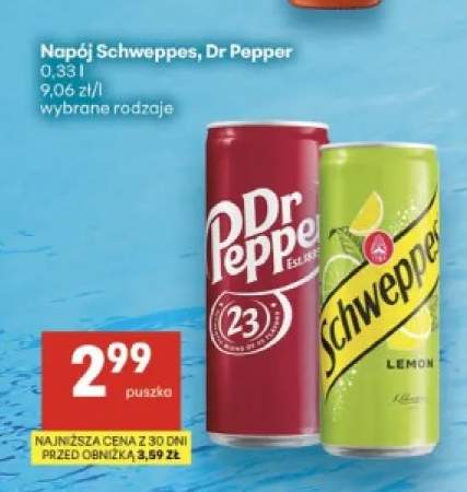 Napój Dr Pepper +1 wariant