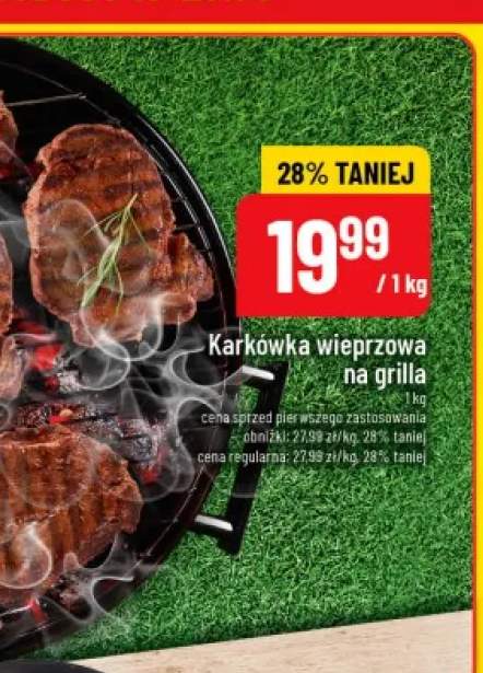 Karkówka wieprzowa na grilla