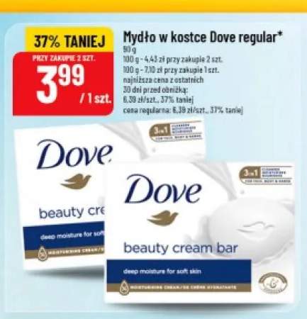 Mydło w kostce Dove regular